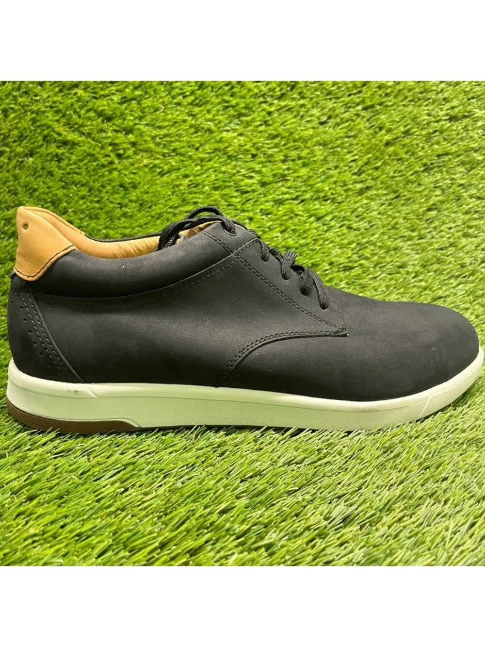 Florsheim Crossover Mens Size 10.5EEE Black Steel Toe Safety Oxford Work Shoes